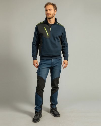 Jeans Austin Tech Homme, multi-poches, résistants et élastiques