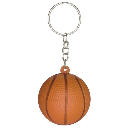 Llavero antiestrés con forma de pelota de baloncesto