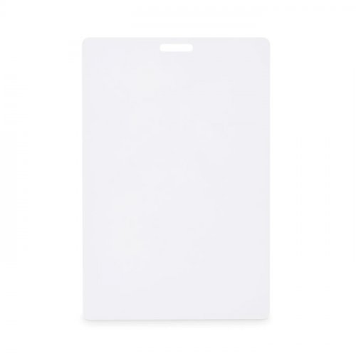 Badge con cordino 120x80 mm