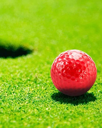 Balle de golf Nessa colorée 4 couches, Ø 4,2 cm