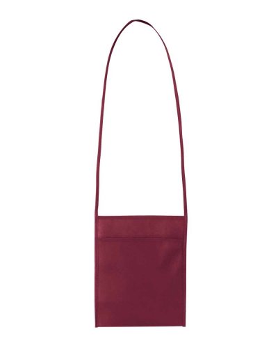 Bandolera porta vidrio tnt (70 g/m²) con fuelle, bandolera 100 cm