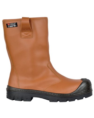 BATA Botas de trabajo S3 CI SRC de cuero repelente al agua