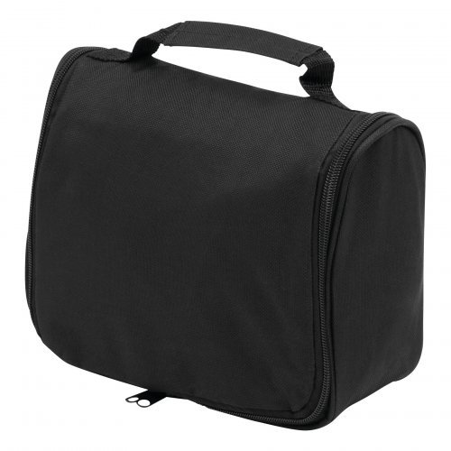 Beauty-case WIDE AWAKE poliestere nero 600D 25,5x19x8cm appendibile