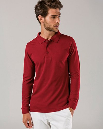 Thc bern. polo de manga larga para hombre 