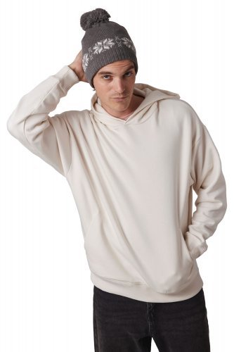 Berretto ricamato natale - motivo a stella