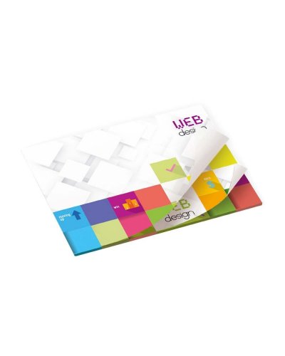 BIC blocco 50 Fogli Adesivi stampa alternata 101 mm x 75 mm