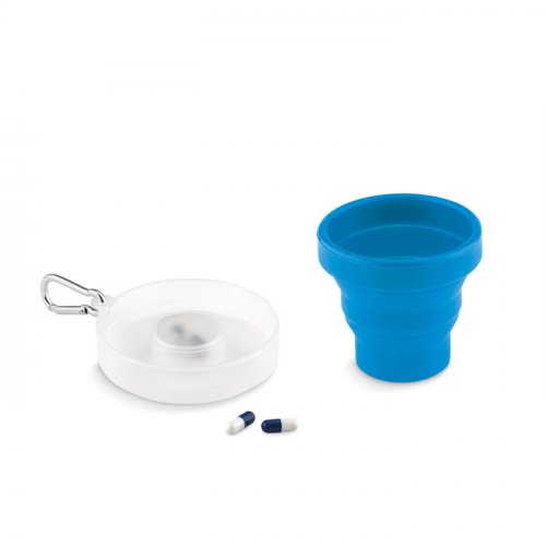 Bicchiere in silicone richiudibile Cup Pill