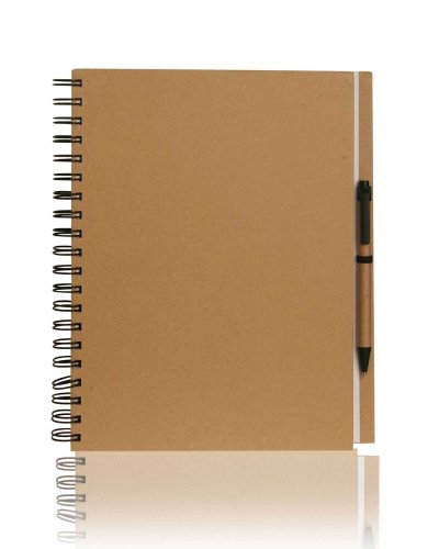 Carnet de notes Save the Planet 100 feuilles, stylo écologique inclus