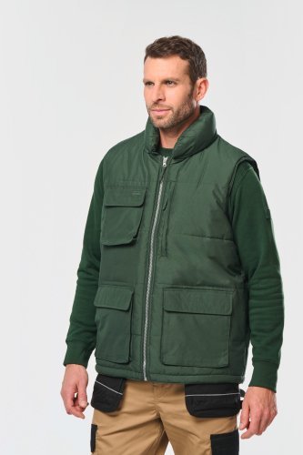 Bodywarmer trapuntato