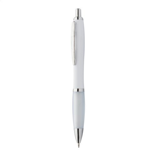 Bolígrafo de Bola Rewumpy ABS Reciclado, Cuerpo Blanco Cromado