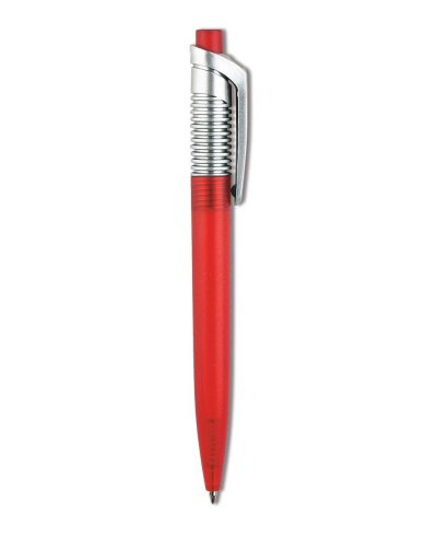 Bolígrafo de plástico, recambio negro, 14 cm