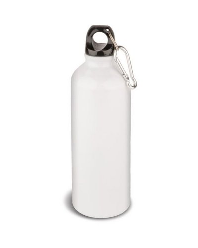 Borraccia bianca in alluminio 500 ml
