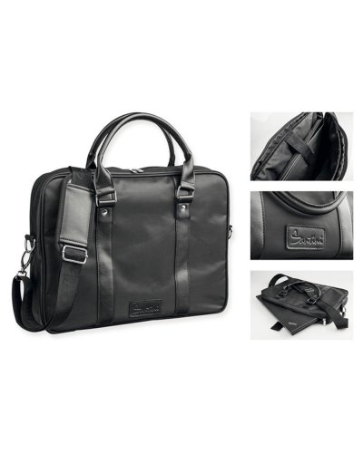 Borsa per laptop fino a 15 con inserti in PU