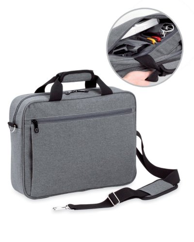 Bolso para computadora con correa ajustable y protector de hombro