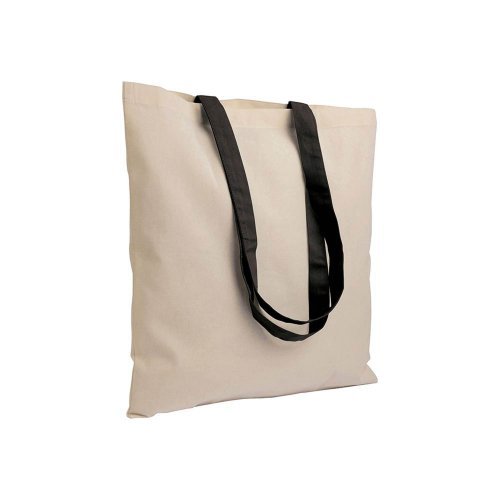 Borsa shopper in cotone riciclato