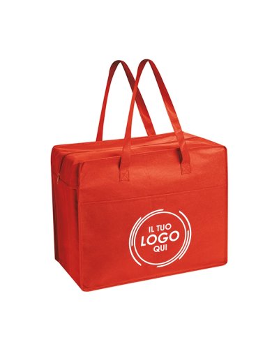 Borsa shopping con soffietto Shop Box