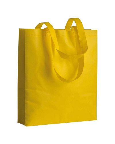 Borsa shopping in TNT termosaldato con soffietto