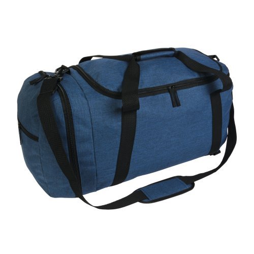 Borsa sportiva twotone in poliestere  57x28x22 cm portascarpe