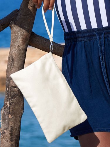 Borsello con cinturino in Canvas