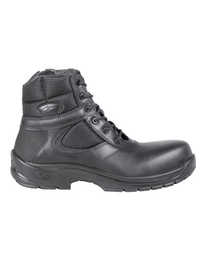 Bota de seguridad S3 CORDURA® negra con cremallera | Seguridad