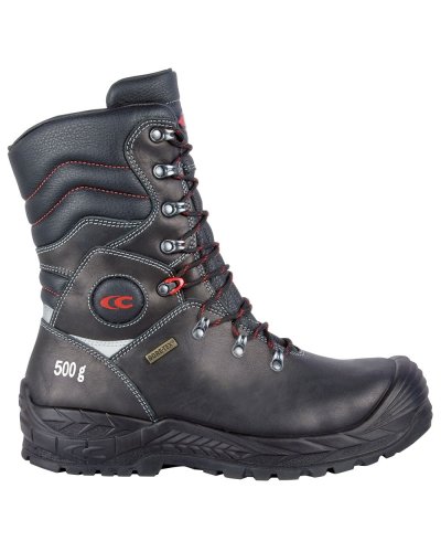 Botas de trabajo Brimir S3 GORE-TEX de cuero negro de seguridad