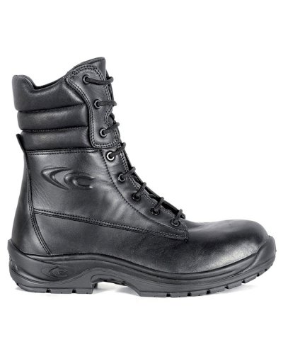 Botas de trabajo Medal de cuero repelente al agua, negras O2 HRO SRC