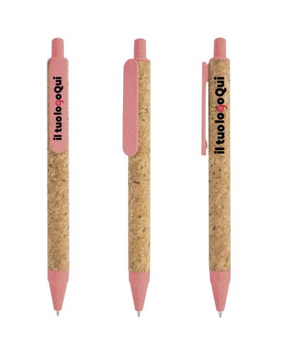 ECO Schreibwaren Stift aus Kork und recyceltem Karton