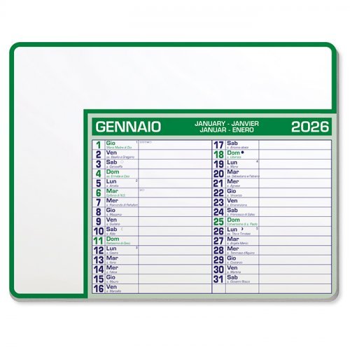 Calendar Pad Edge