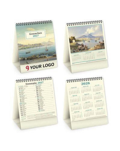 Calendario 13 fogli  Gouaches