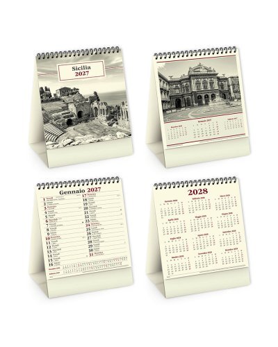 Calendario 13 fogli Sicilia
