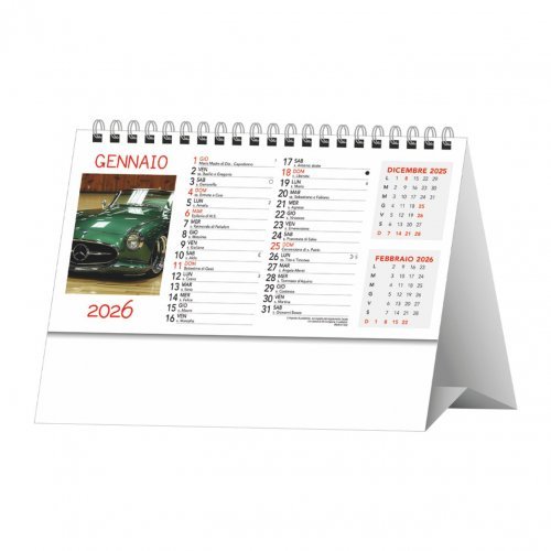Calendario da tavolo Auto Sportive