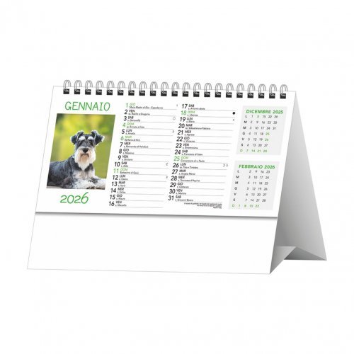 Calendario da tavolo Cani e Gatti