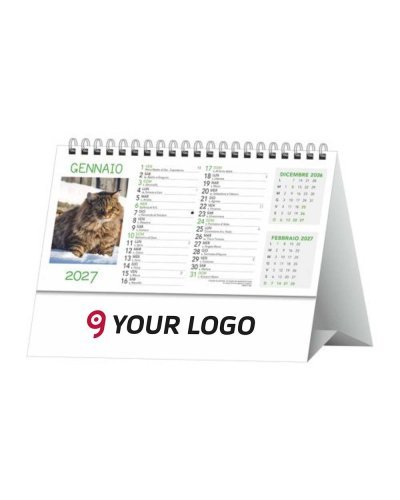 Calendario da tavolo Cani e Gatti