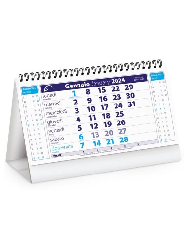 Calendario da tavolo Chart table