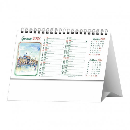Calendario da tavolo Città D’italia