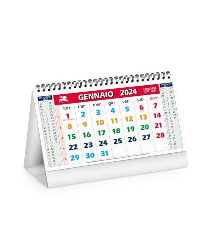 Calendario da tavolo Color Mix