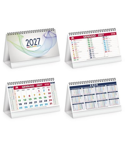 Calendario da tavolo Color Mix