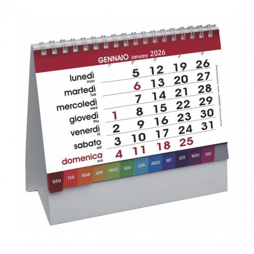 Calendario da tavolo desk