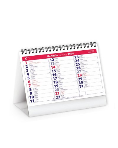 Calendario da tavolo Midi table
