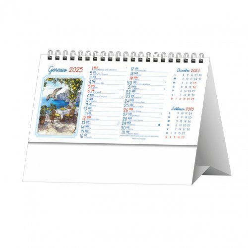 Calendario Da Tavolo Napoli Antica
