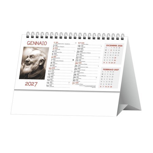 Calendario da tavolo Padre Pio