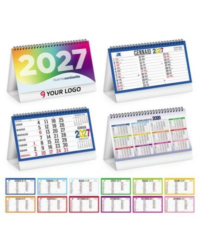 Calendario da tavolo Swedish Table 2027, 13 mesi