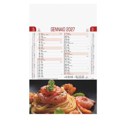 Calendario Gastronomia