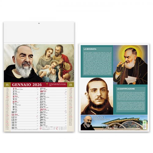 Calendario mensile San Pio