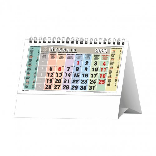 Calendario Multicolor