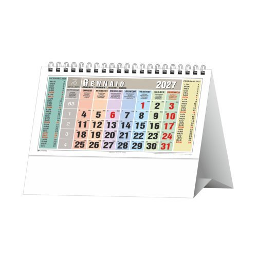 Calendario Multicolor