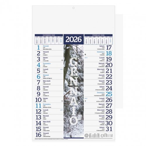 Calendario olandese 4 Stagioni