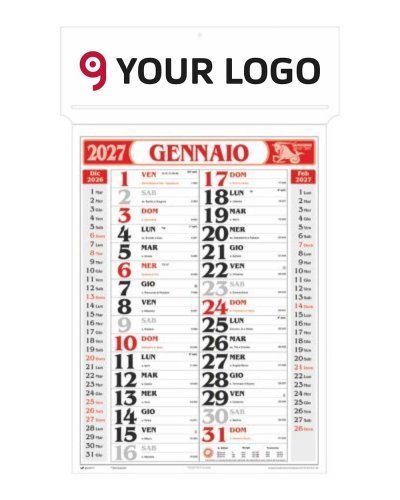 Calendario Olandese Classic 12 fogli
