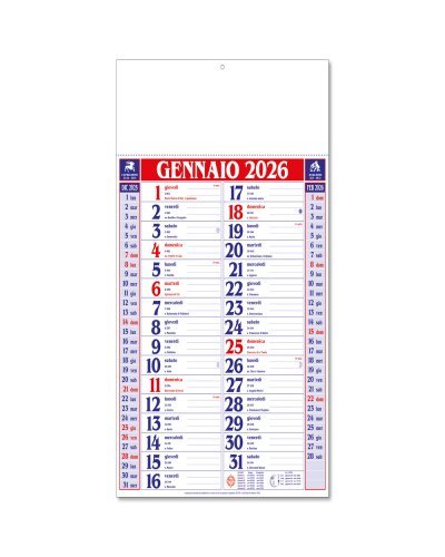 Calendario Olandese Medio