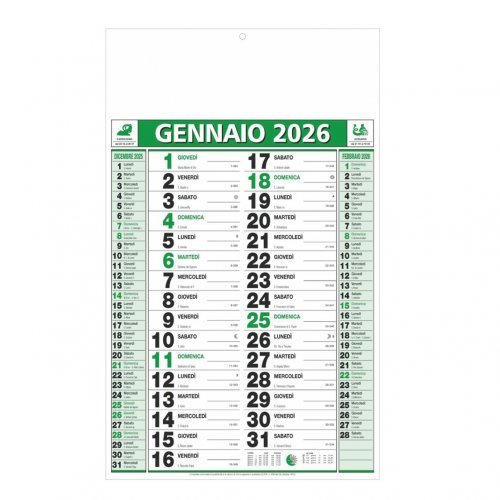 Calendario olandese medio